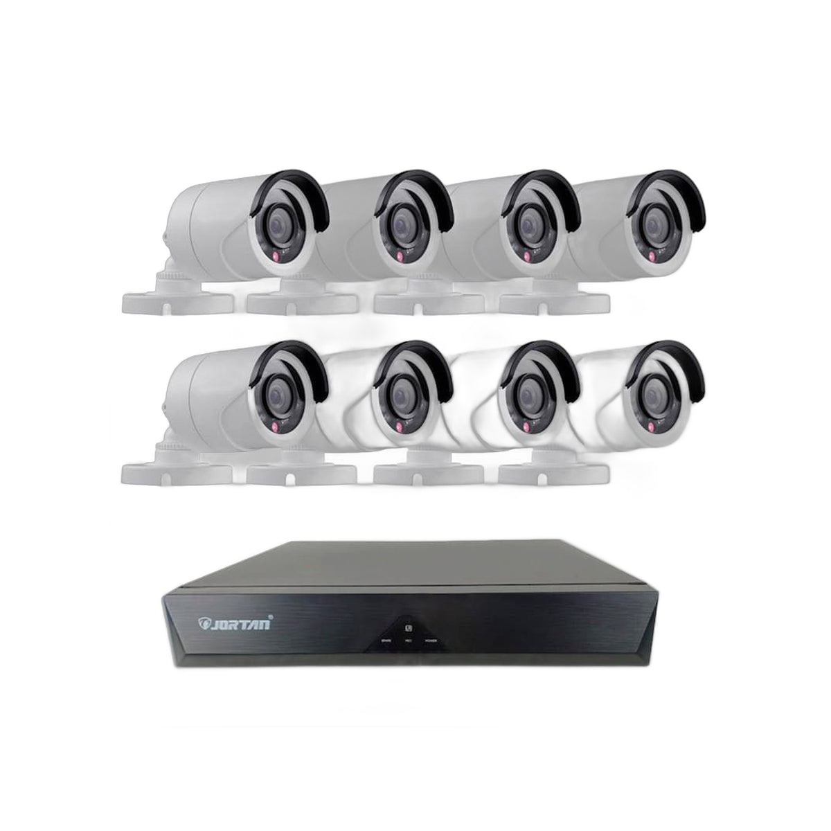 ZS - Jortan 8 Channel AHD 1080P CCTV Camera Surveillance Kit