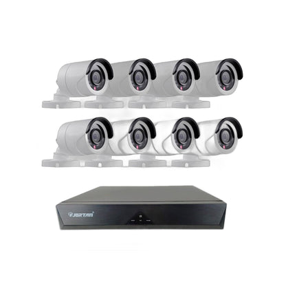ZS - Jortan 8 Channel AHD 1080P CCTV Camera Surveillance Kit