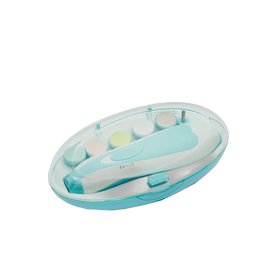 ZS - Baby Nail Trimmer Electric File Set with Light Replacement Heads