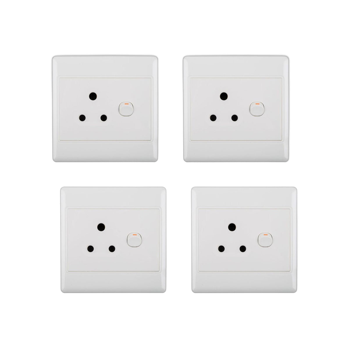 ZS - Single Wall Socket (4X4) - Set of 4