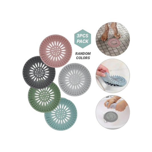 ZS - Silicone Drain Catcher 3pcs Pack