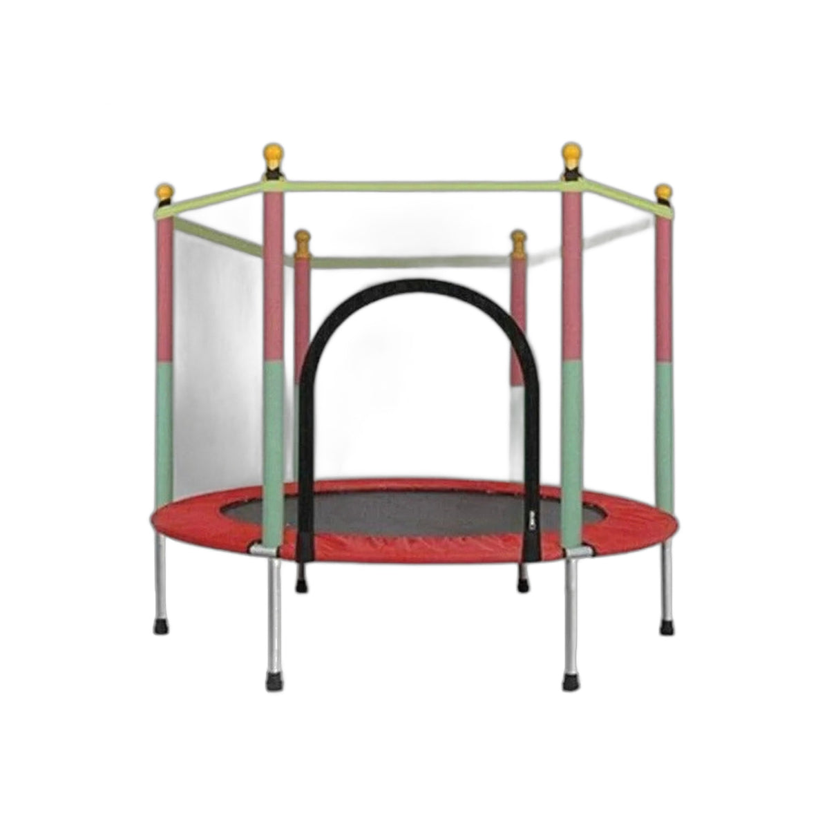 ZS Kids Mini Trampoline with Enclosure Net