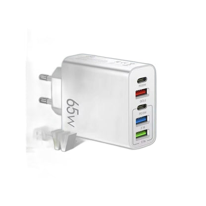 ZS - 5-Port 65W PD Fast Charging Charger