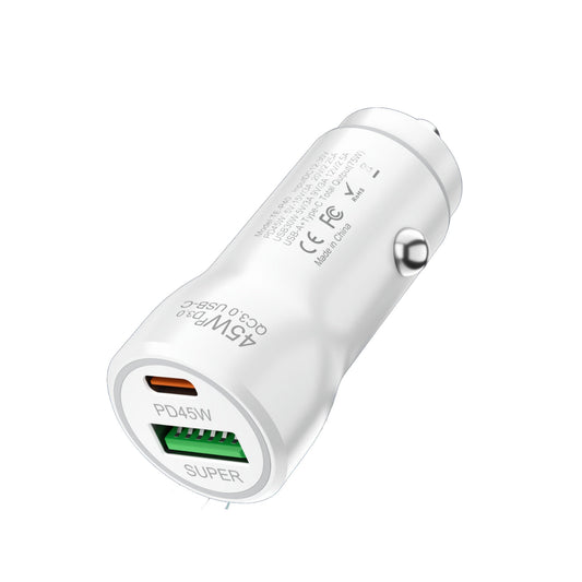 ZS - 45W Dual Port Fast Car Charger