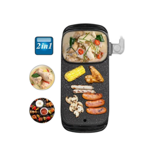 ZS - Ackiliss Multifunctional 2 In 1 Electric BBQ Grill