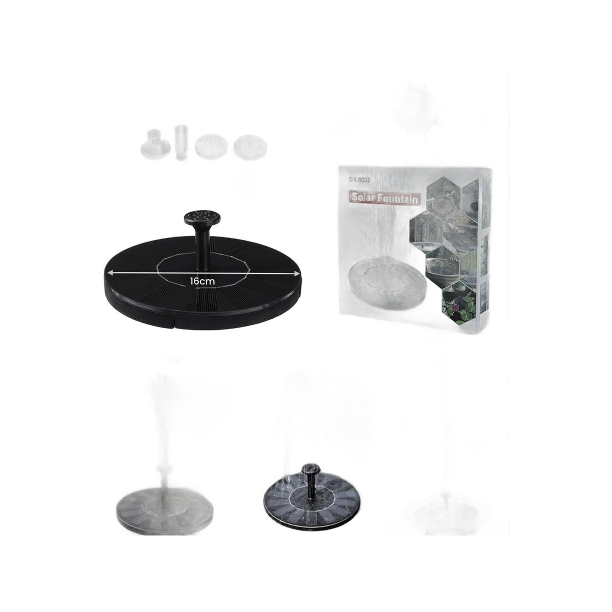 ZS - Solar Water Fountain
