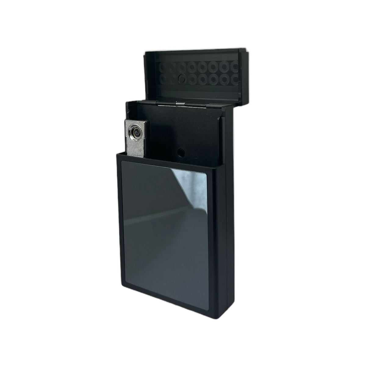ZS - Cigarette Case with Built-in Rechargeable Lighter