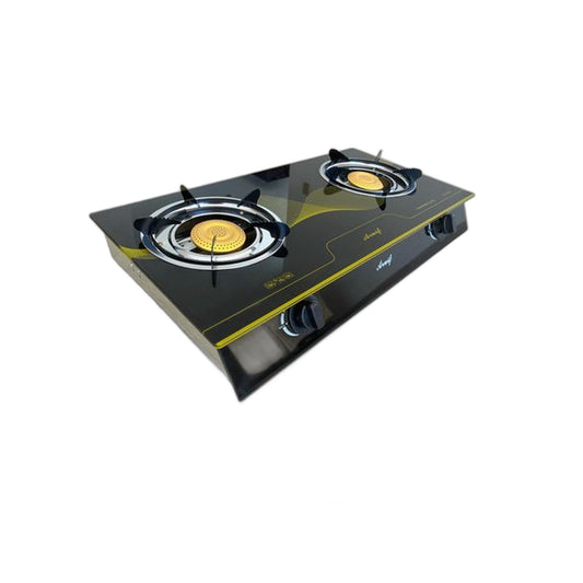 ZS - Aruif- Two Burner Auto Ignition Tempered Glass Gas Stove