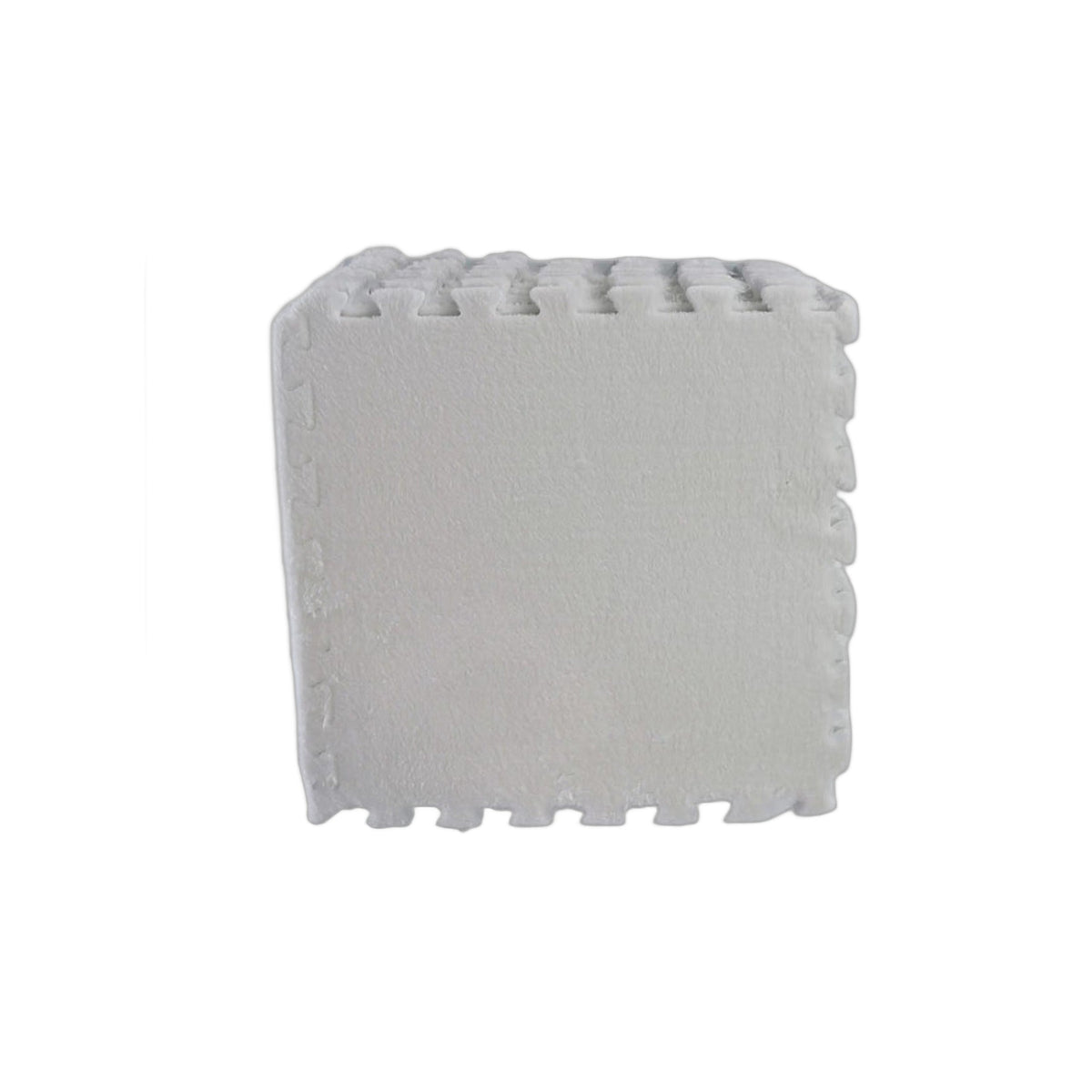 ZS Fluffy Puzzle Foam Floor Mat on white background