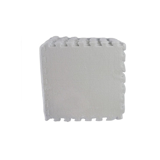 ZS Fluffy Puzzle Foam Floor Mat on white background