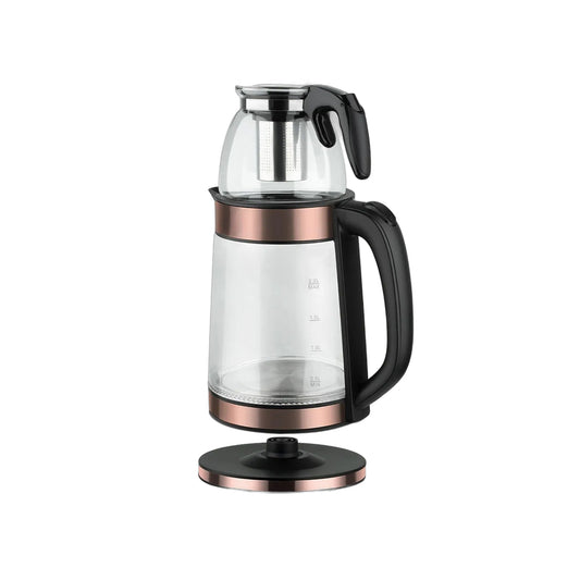 ZS - RAF Electric Kettle with Turkish teapot 0.5L+2.2L