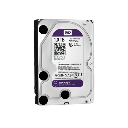 ZS - WESTERN DIGITAL WD Purple 5400RPM 64MB Cache 3.5" - 1TB
