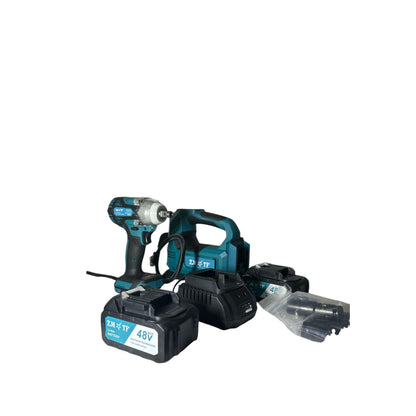 ZS - 48V 2 IN 1 Cordless Impact Wrench with Air Compressor