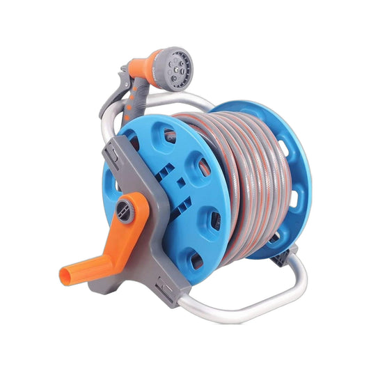 ZS Portable Hose Pipe Reel Cart on white background