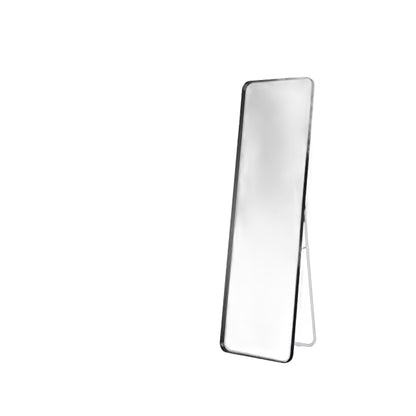 ZS - Black Frame Rectangular 148 cm x 36 cm Full Body Length Glass Mirror