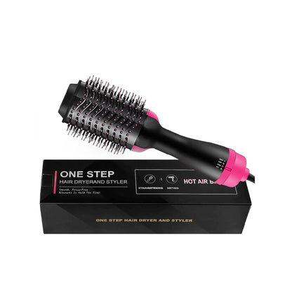 ZS - One-Step Hot Air Blower Hair Brush Dryer and Volumizer Style Comb