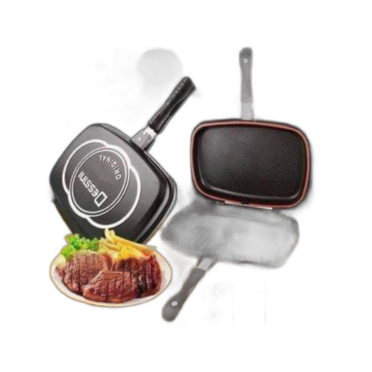 ZS - Dessini Fry Pan/Grill Pan 40cm - Red