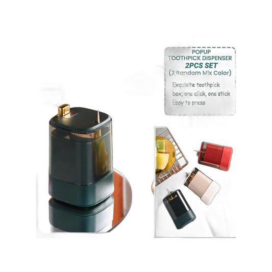ZS - Automatic Toothpick Dispenser 2pcs Set