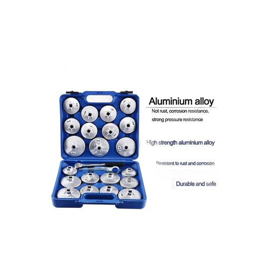 ZS - 23 Piece Aluminium Oil Filter Socket Wrench Set