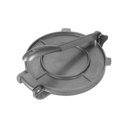 ZS - 20cm Multipurpose Heavy-Duty Aluminium Tortilla Press - Dark Grey