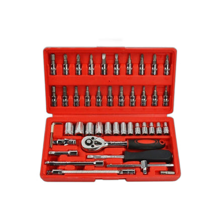ZS - 46 Pieces 1/4-Inch Socket Set