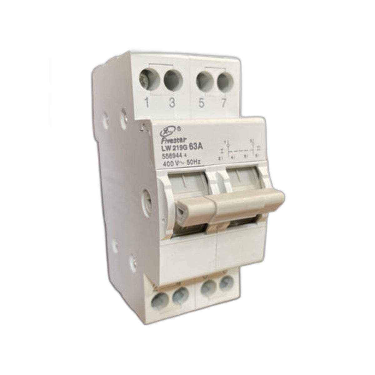 ZS 63A Dual Power Manual Transfer Switch