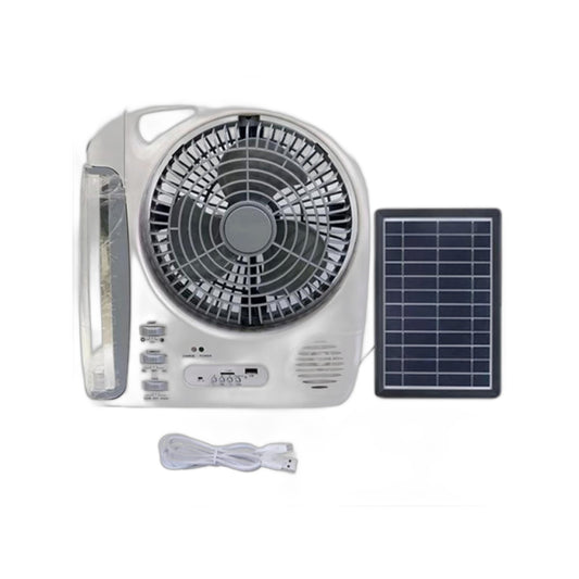 ZS 6 in 1 Rechargeable Solar Fan