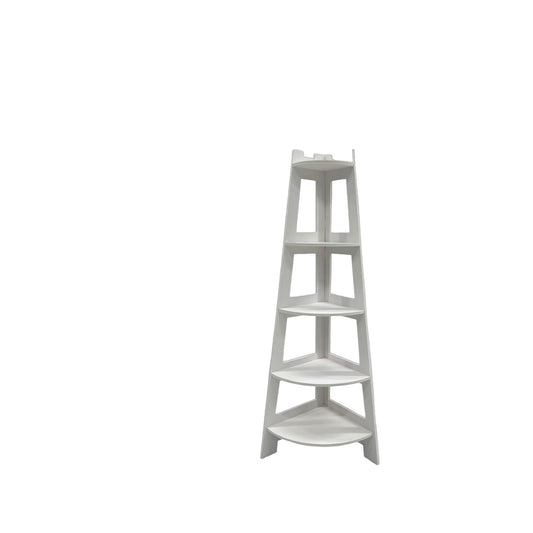 ZS - 5 Tier Freestanding Storage Corner Shelf for Home/Office