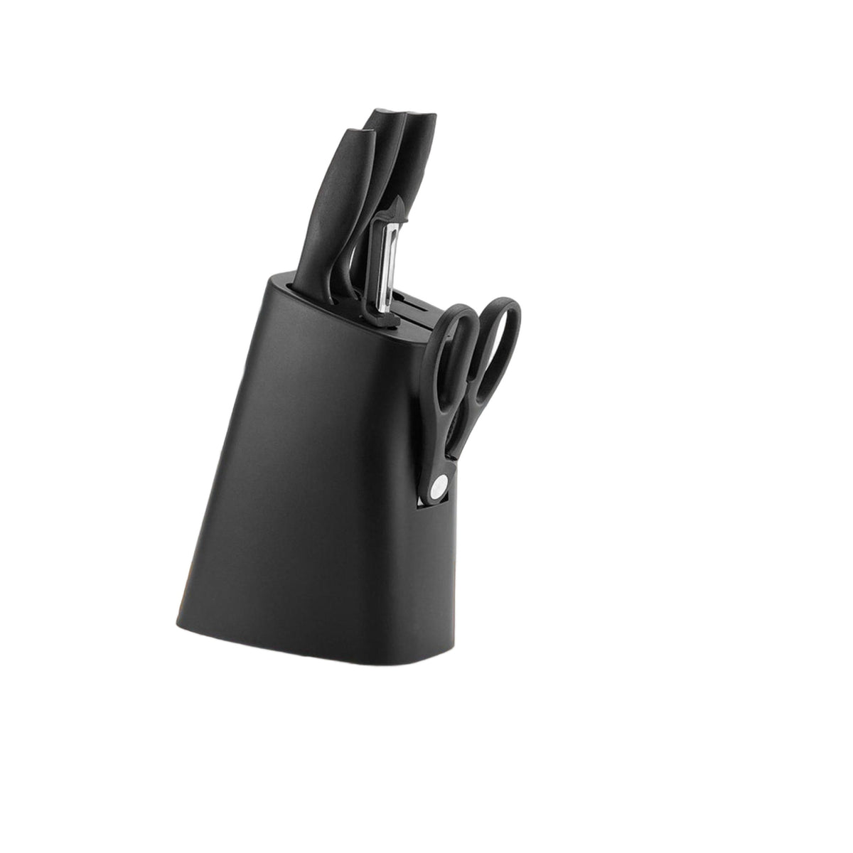 ZS - 6pcs Block Knife Set - Black