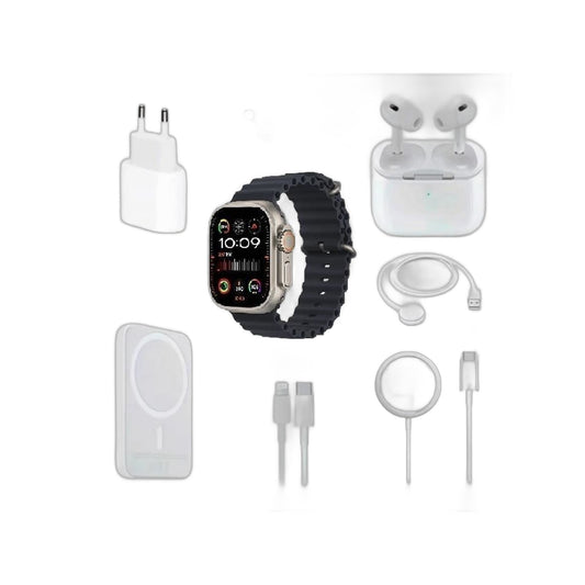 ZS - X8 Smart Watch With Power Bank And Bluetooth Earphones 6 In 1