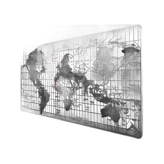 ZS - World Map Anti-Slip Extended Mouse Pad