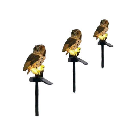 ZS Bird Statue Solar Light Owl