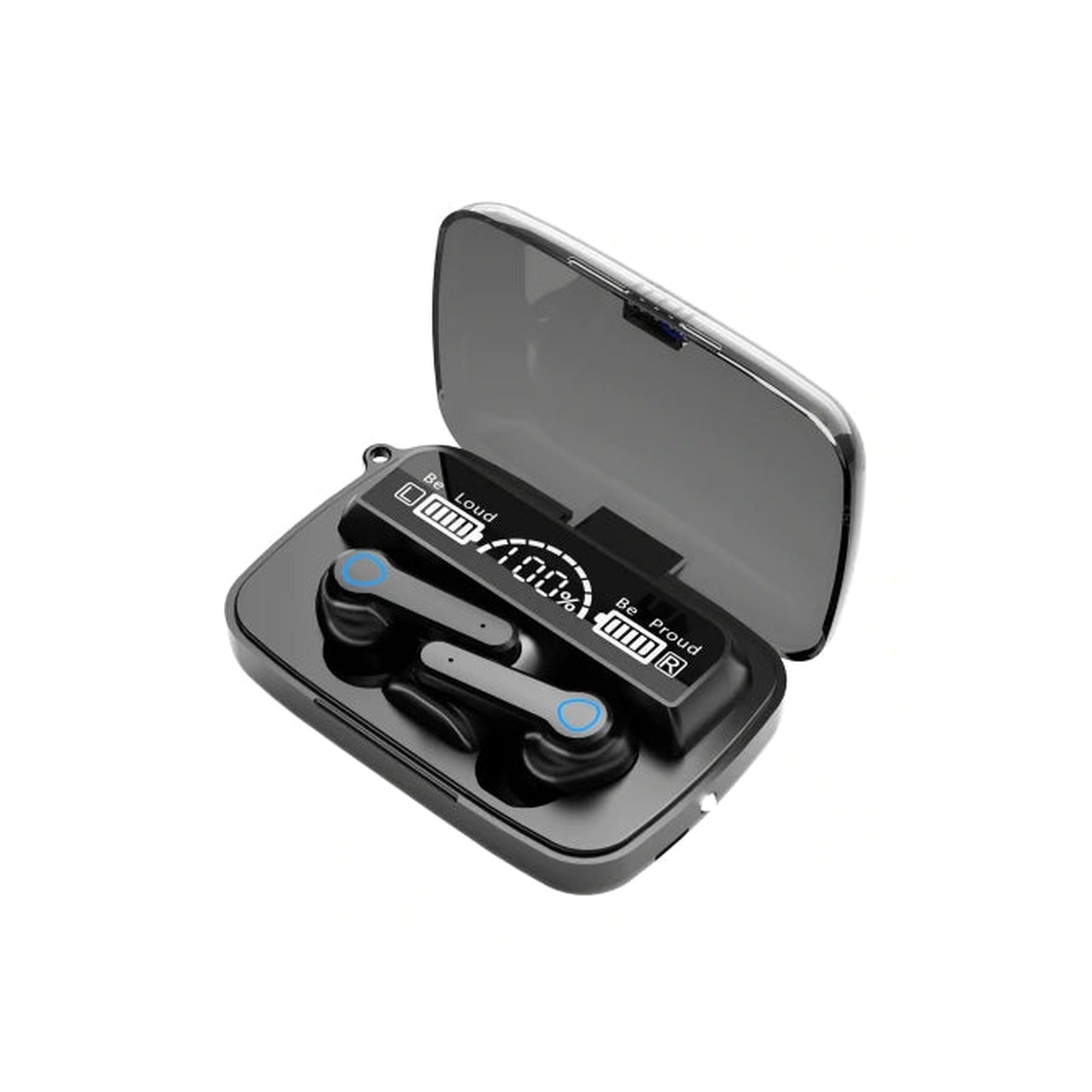 ZS M19 Wireless Bluetooth In-Ear Earphones with LED Charging Box Carry Case