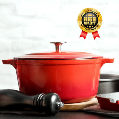 ZS - 7 Piece Cast Iron Pot Set
