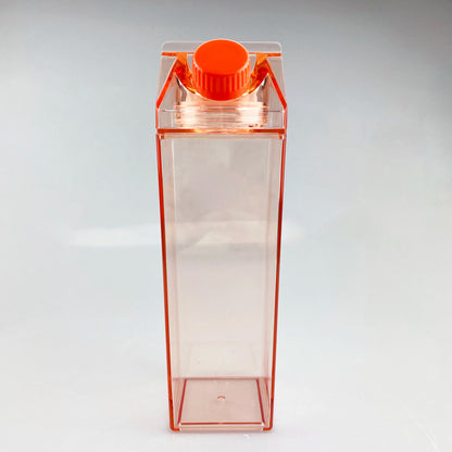 ZS - Milk - Water - Juice Clear Plastic Water Bottle 1L