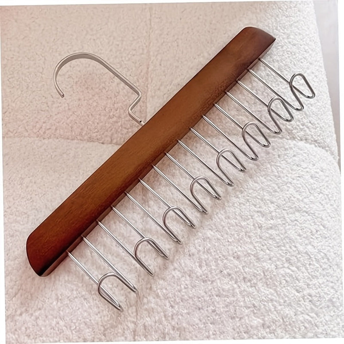 Space Saving Wooden Clothes Hanger