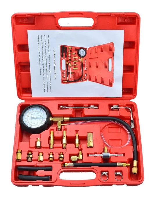 ZS - 18 Pc Fuel Injector Pressure Tester Gauge Kit