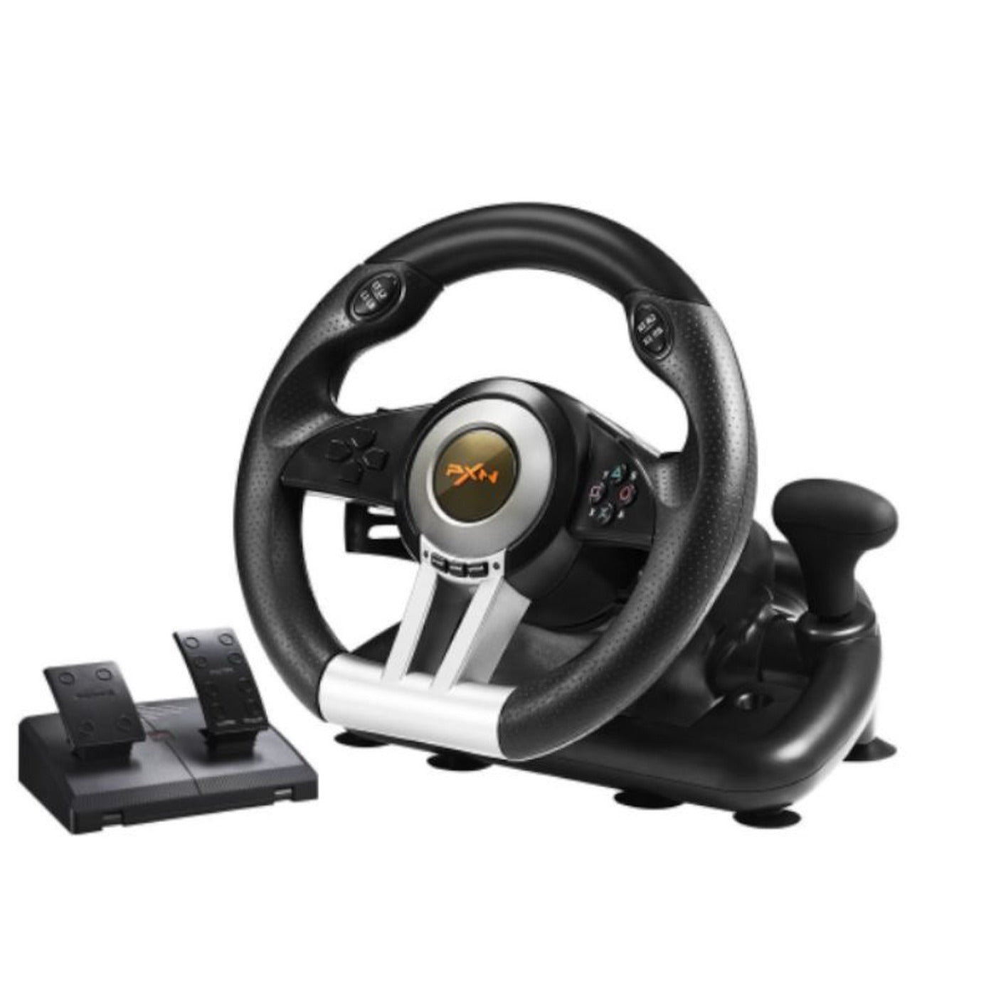 ZS Gaming Steering Wheel PXN V3 PRO - white background product photo