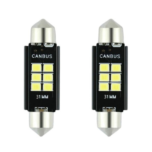 ZS - 31mm Roof 6 LED Canbus