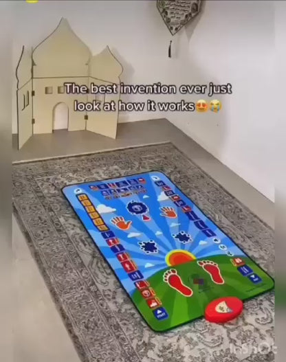 ZS - Muslim Educational Prayer Mat for Kids