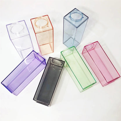 ZS - Milk - Water - Juice Clear Plastic Water Bottle 1L