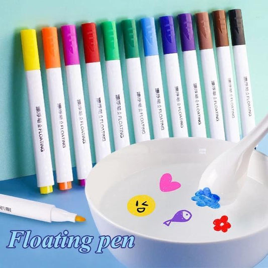 ZS - Floating Painting Pen 12 Pcs Pack