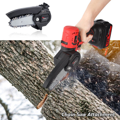ZS - 21V 7 in 1 Interchangeable Multi-Head Cordless Tools