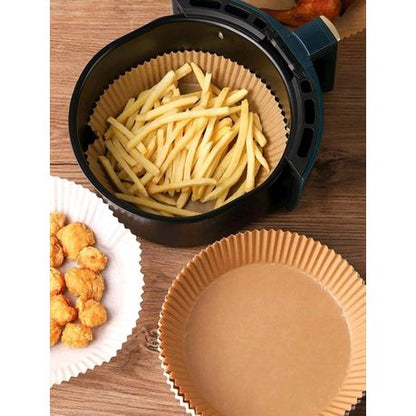 ZS - Disposable Paper Liner for Air Fryer - Brown (50 Piece)