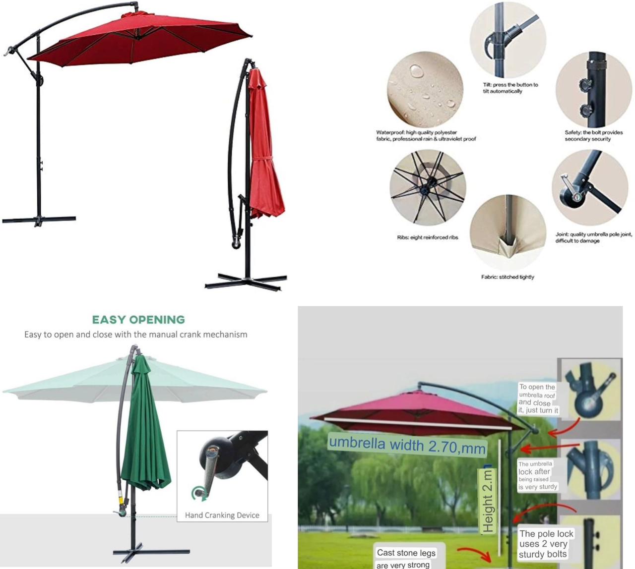 ZS - Luxury Garden Umbrella