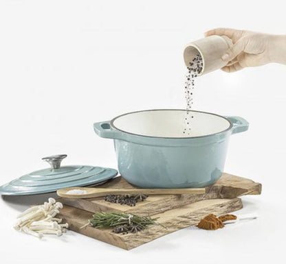 ZS - 7 Piece Cast Iron Pot Set