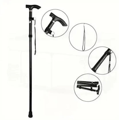 ZS - Adjustable &amp; Foldable Lightweight Aluminum Walking Cane