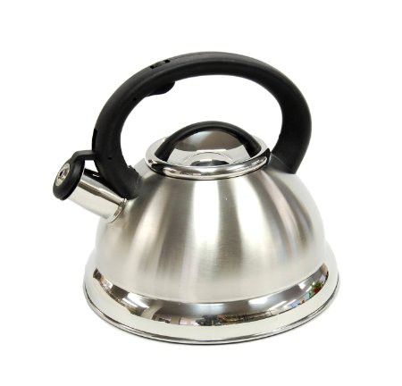 ZS - 3L Stove Top Stainless Steel Whistling Kettle - Silver