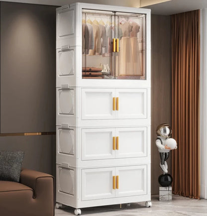 ZS - Effortless Organization: The Ultimate Foldable & Portable Wardrobe