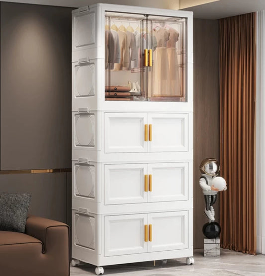 ZS - Effortless Organization: The Ultimate Foldable & Portable Wardrobe
